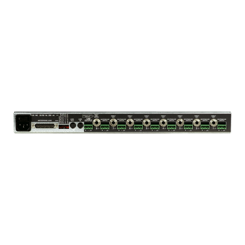 Shure SCM810 Professional 8-Channel Automatic Microphone Mixer with Advanced IntelliMix Technology
