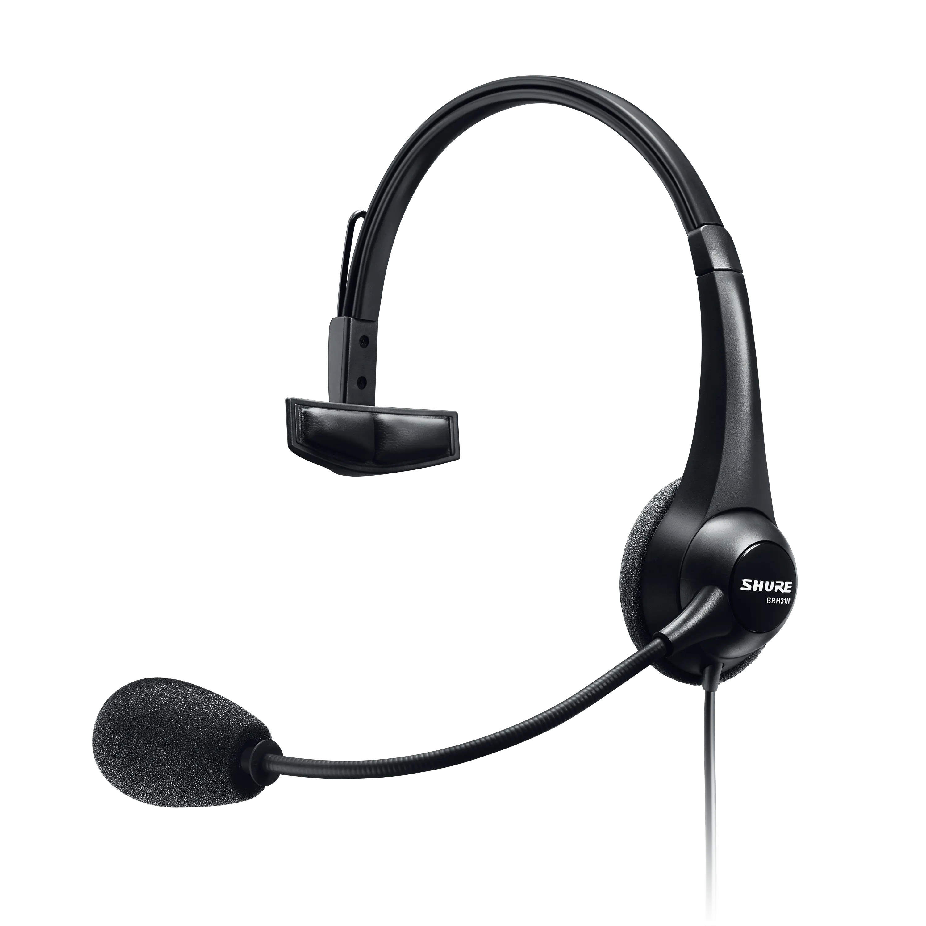Shure BRH31M Single-Sided Broadcast Headset, Clear Vocal Reproduction, Lightweight, Comfortable