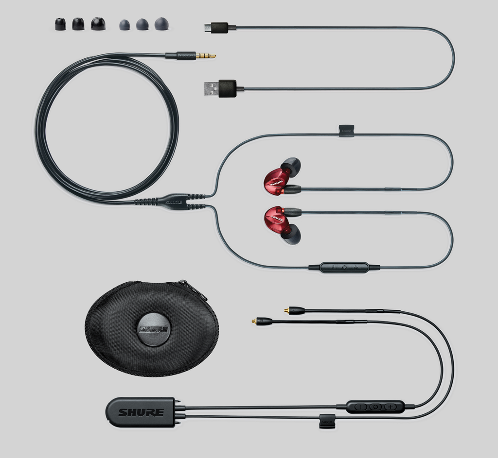 Shure SE535 Wireless Sound Isolating Earphones with Triple Dynamic MicroDrivers