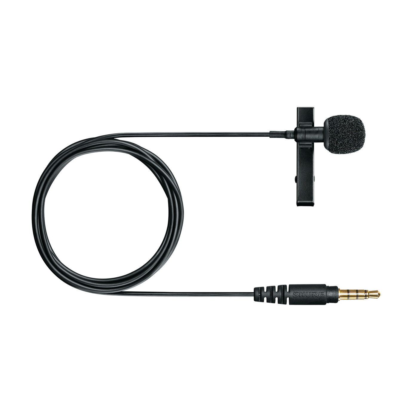 Shure MVL Omnidirectional Condenser Lavalier Microphone for Smartphones and Tablets