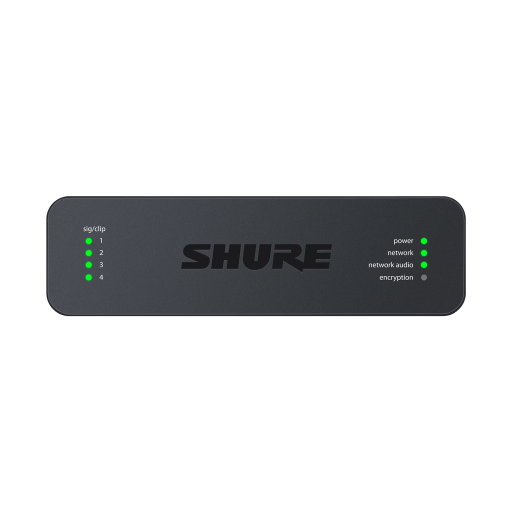 Shure ANI4OUT Dante Digital Audio Network Interface with 4 Analog Outputs