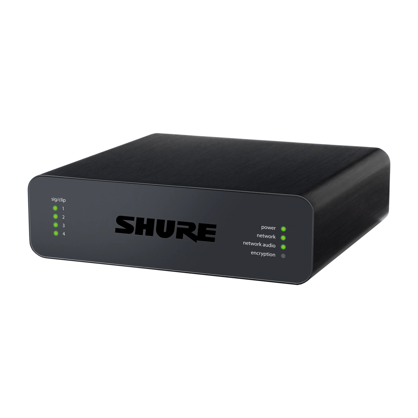 Shure ANI4IN 4-Channel Dante Audio Network Interface for Analog Microphones