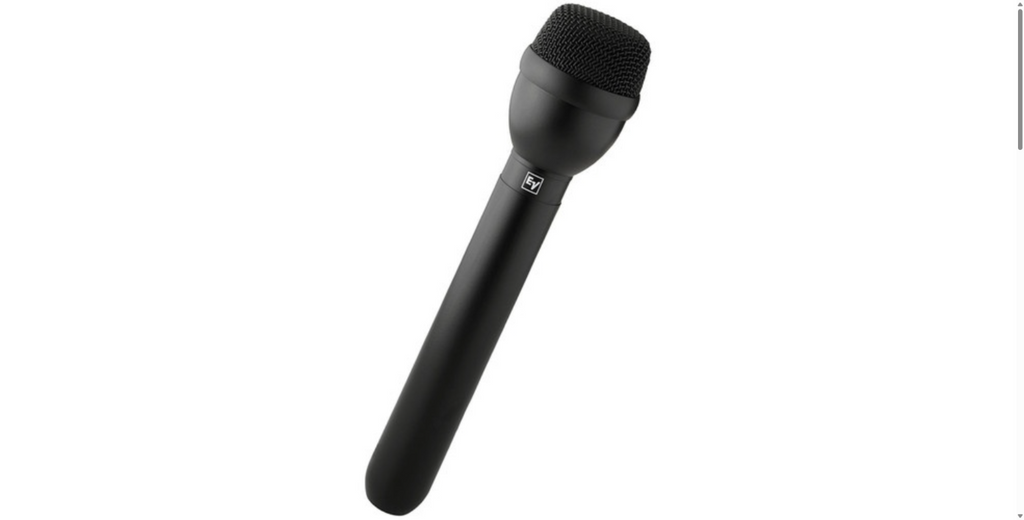 Electro-Voice RE50B Omnidirectional Dynamic Handheld Interview Microphone for Broadcasting