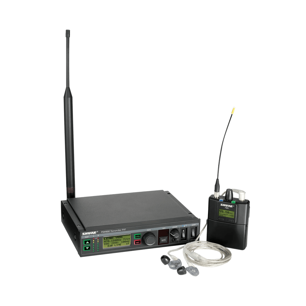 Shure PSM 900 Professional Wireless In-Ear Personal Monitoring System for Stage