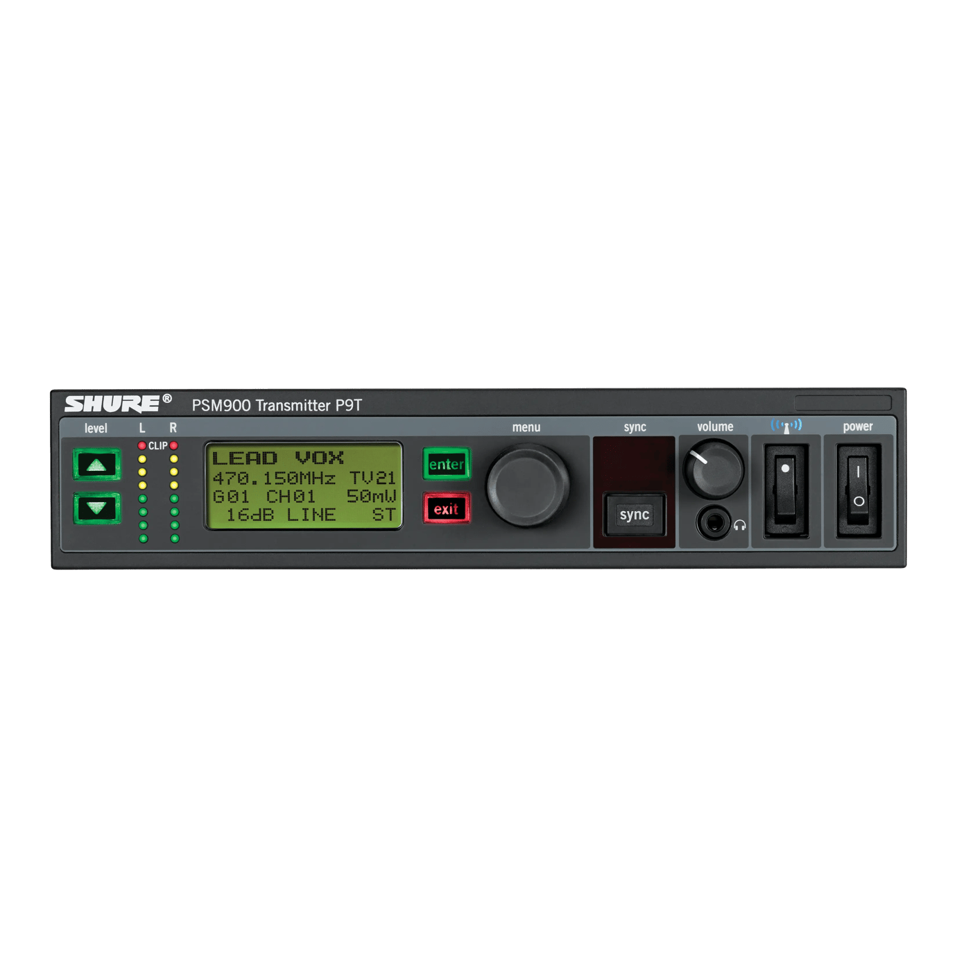 Shure PSM 900 Professional Wireless In-Ear Personal Monitoring System for Stage