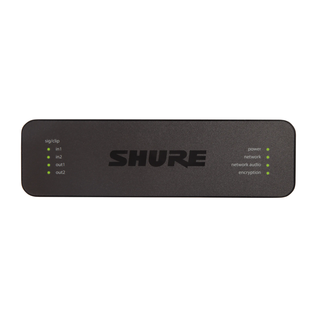 Shure ANI22 Dante Audio Network Interface for Line/Mic Signals