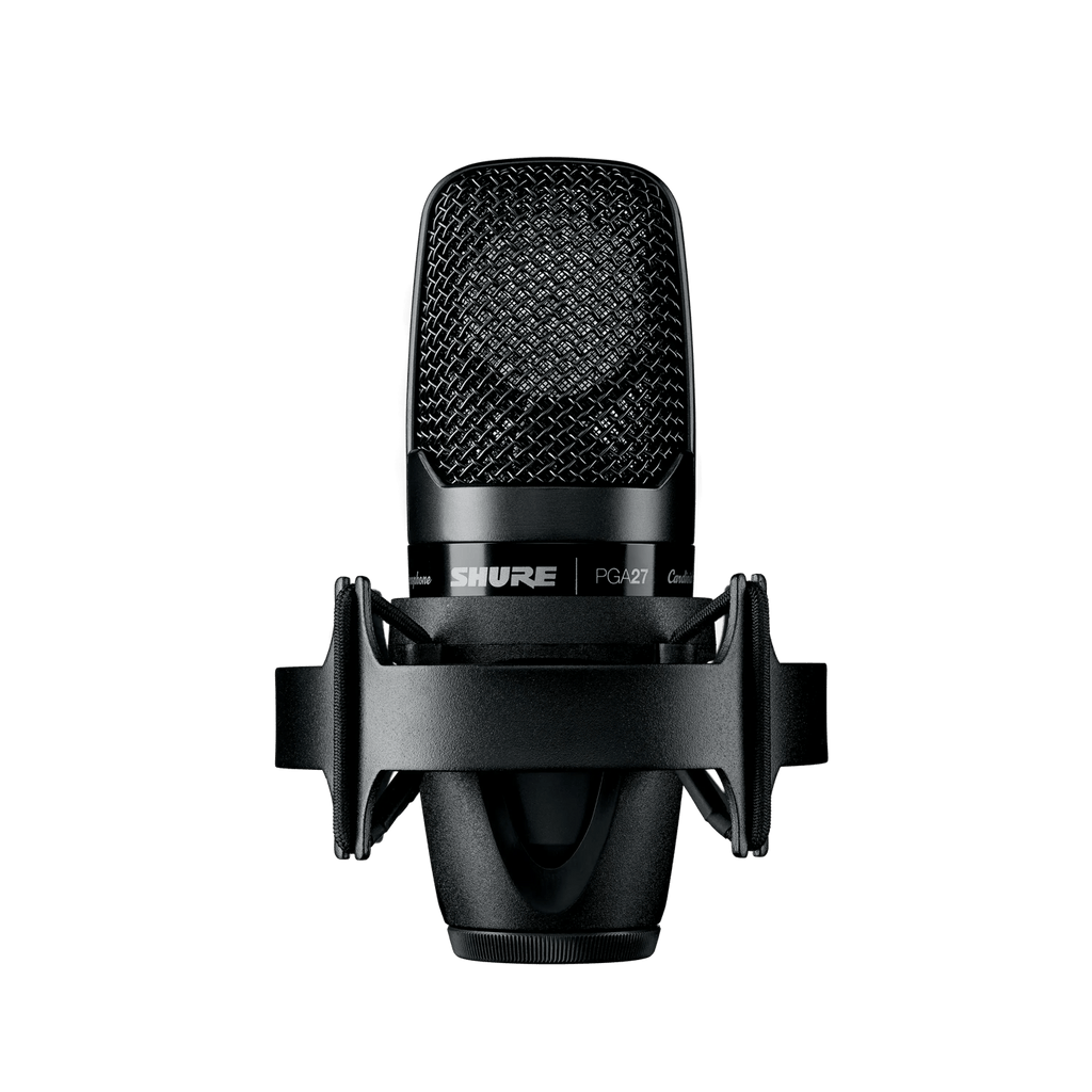 Shure PGA27 Large Diaphragm Cardioid Condenser Microphone with High-Pass Filter