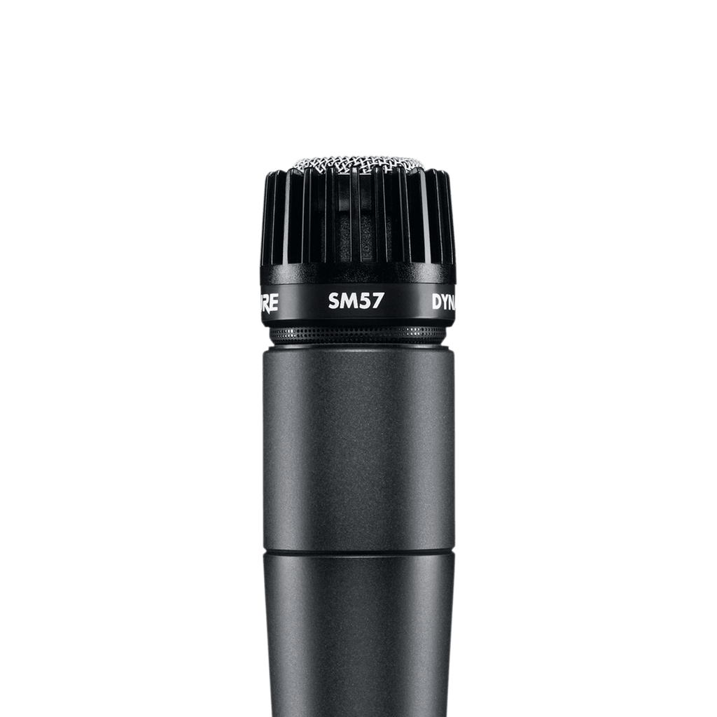 Shure SM57 Professional Dynamic Instrument Microphone for Stage and Studio