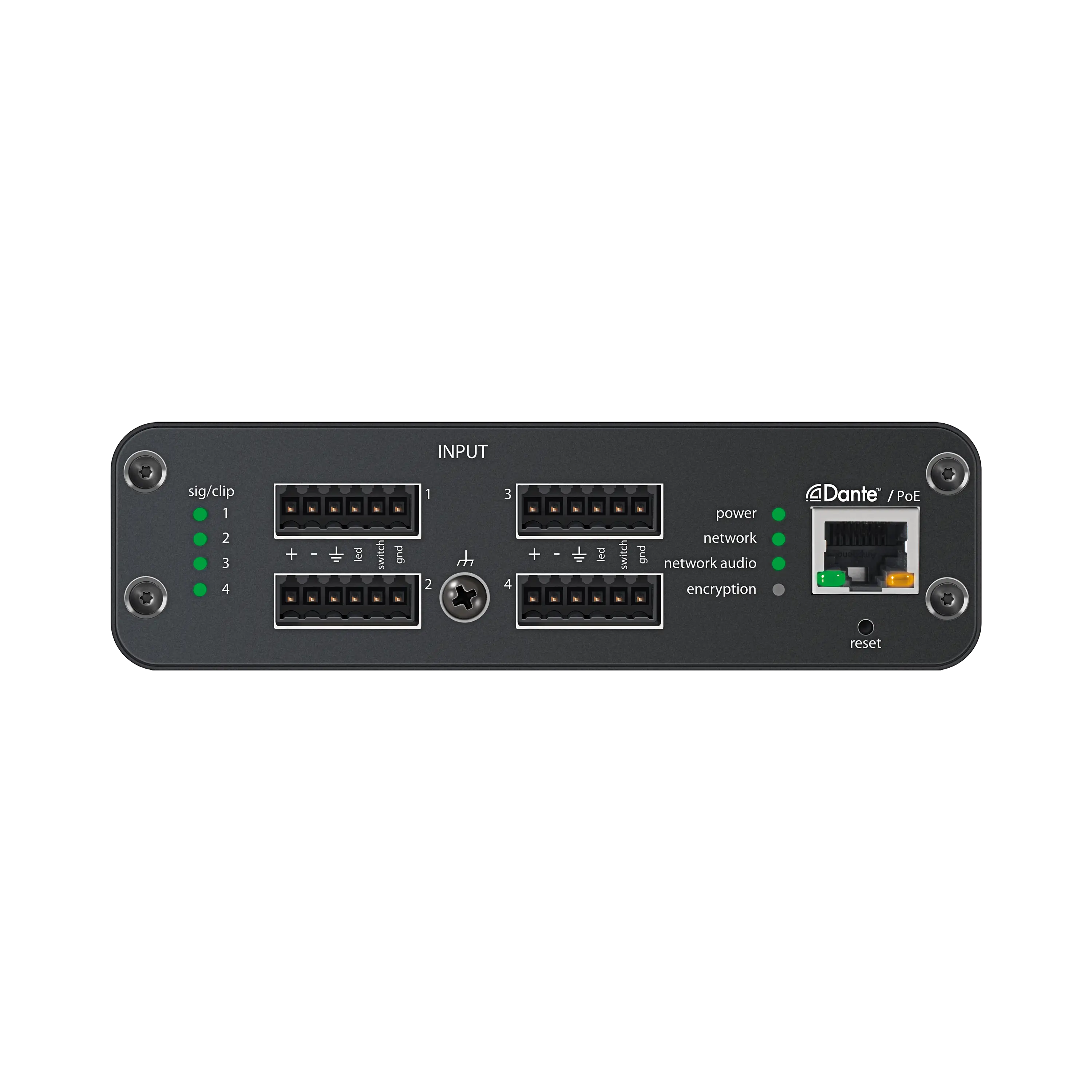 Shure IntelliMix P300-IMX Audio Conferencing Processor for Seamless DSP Integration