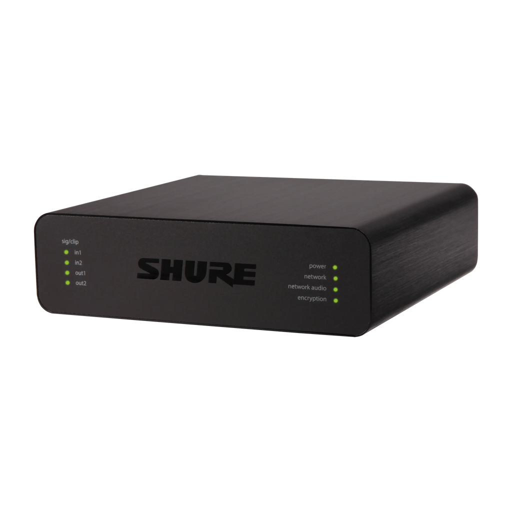 Shure ANI22 Dante Audio Network Interface for Line/Mic Signals