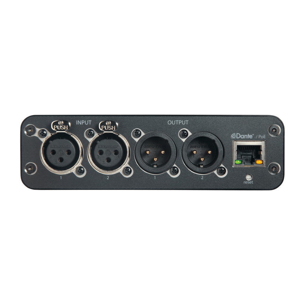 Shure ANI22 Dante Audio Network Interface for Line/Mic Signals