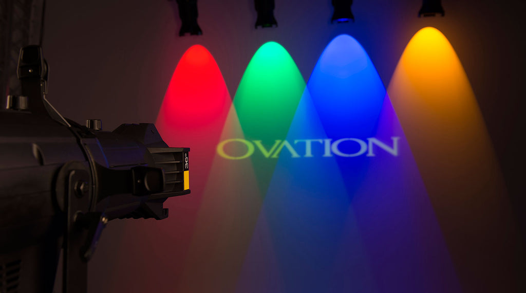 Chauvet Ovation E-910FC RGBA-Lime LED ERS Theatre Production Lighting Fixture