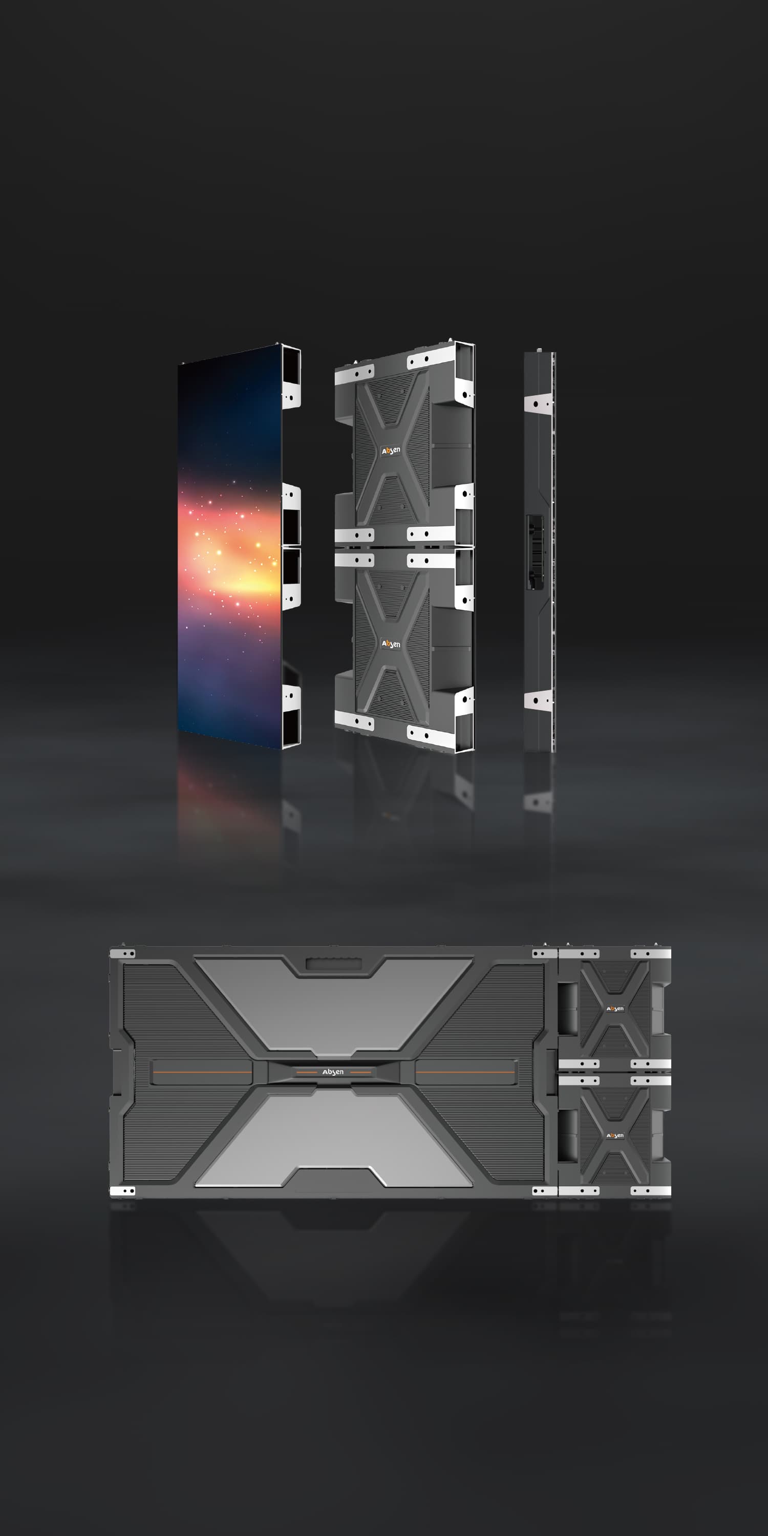 Absen NX Series V1X Commercial LED Display Panel - 16:9 4K/8K Ultra-Thin