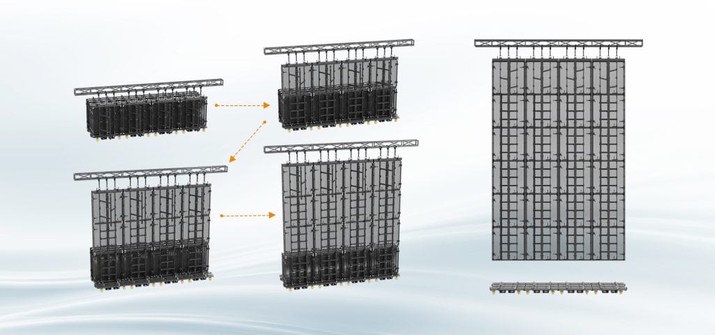 Absen JP Pro Series: Ultra-High Transparency Touring LED Display Panels