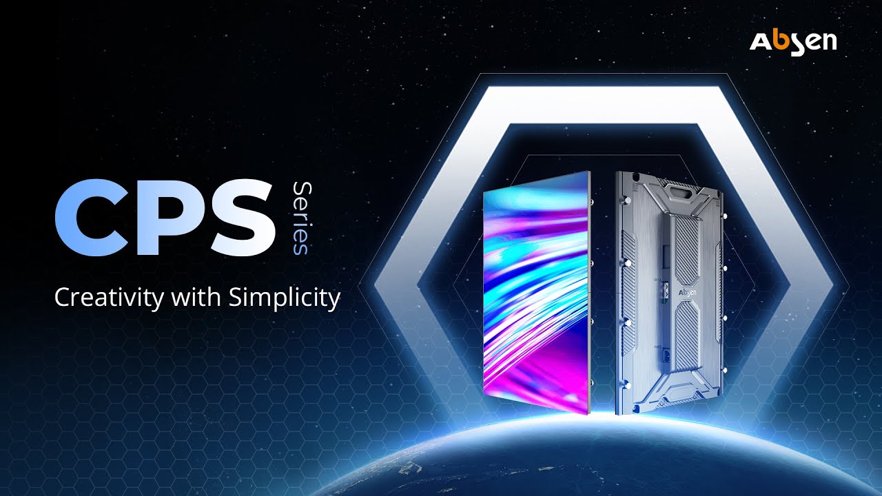 Absen CPS Series Flexible LED Display Panel for Commercial Enterprise Visuals