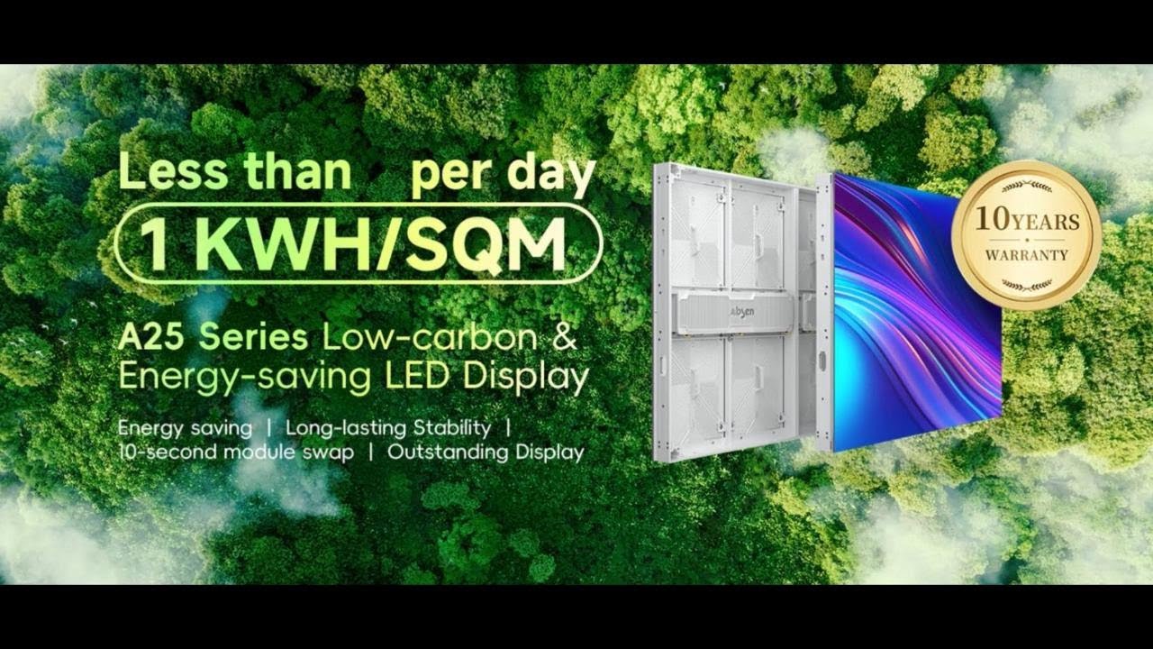 Absen A25 Series Premier Outdoor Low-Carbon Energy-Saving LED Display Panel