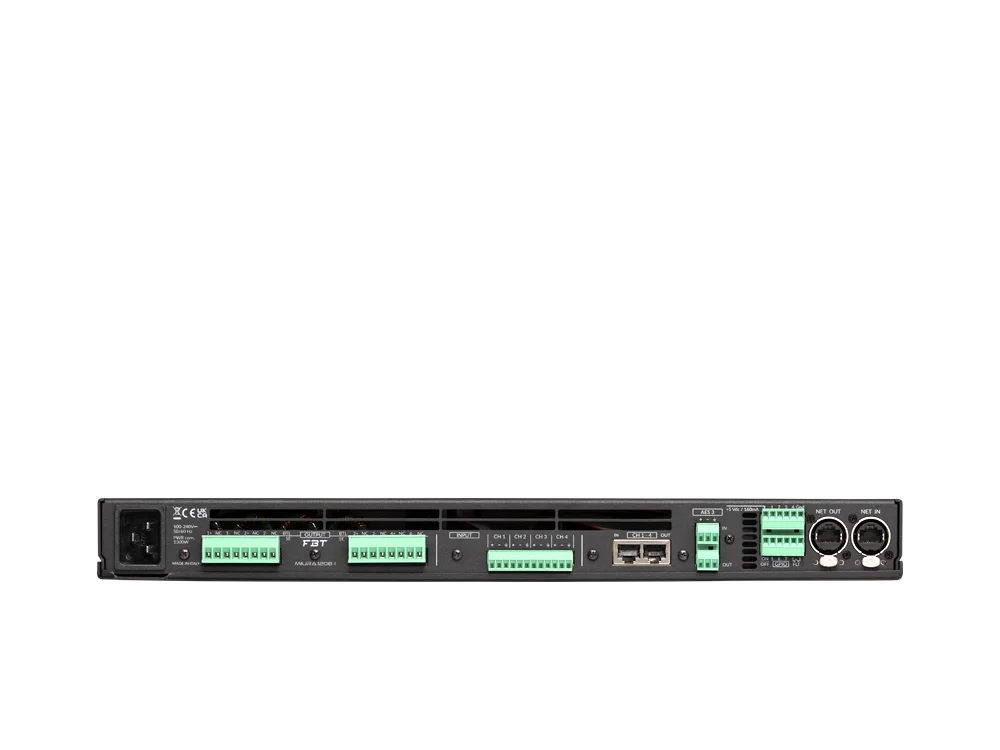 FBT MIURA 604I Professional Four Channel Digital Power Amplifier