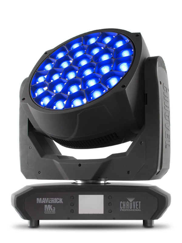 Chauvet Maverick MK3 Wash High-Output RGBW LED Moving Head Fixture with Pixel Mapping
