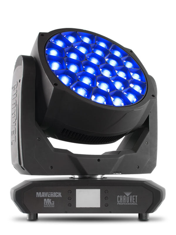 Chauvet Maverick MK3 Wash High-Output RGBW LED Moving Head Fixture with Pixel Mapping