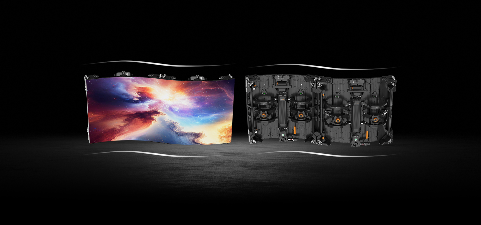 Absen SA-C Series Flexible LED Display Panel for Dynamic Stage Visuals