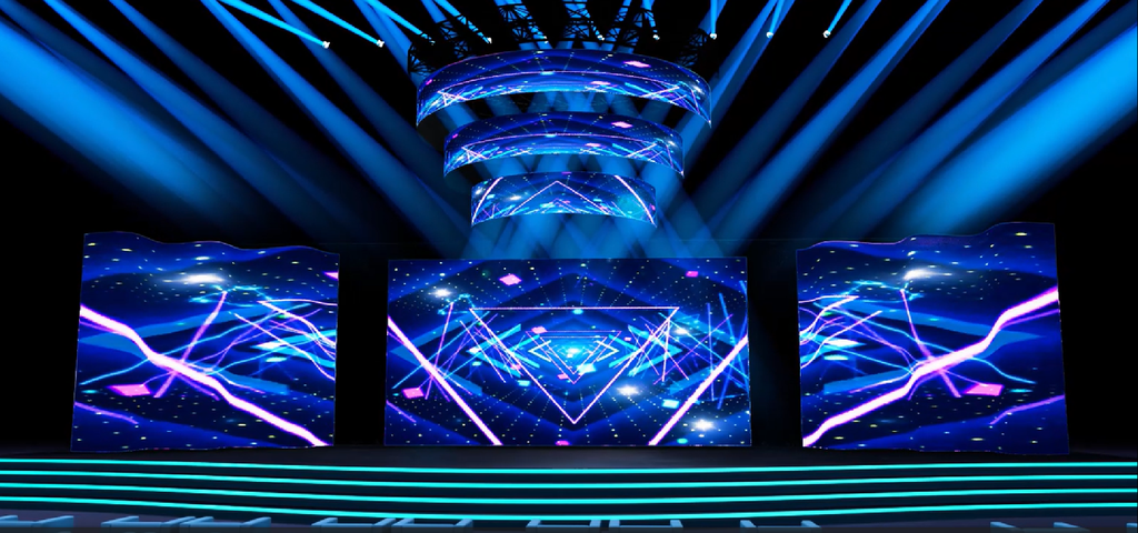 Absen SA-C Series Flexible LED Display Panel for Dynamic Stage Visuals