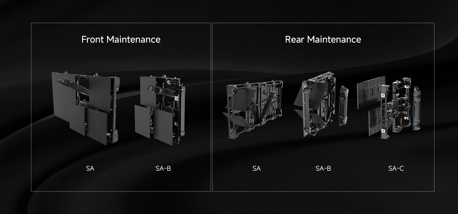 Absen SA Series Ultra-Lightweight Modular LED Displays for Stage & Rental