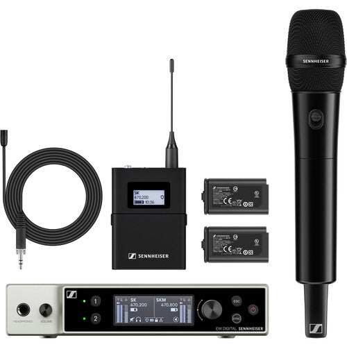 Sennheiser EW-DX MKE 2 835-S Digital Wireless Combo Microphone System