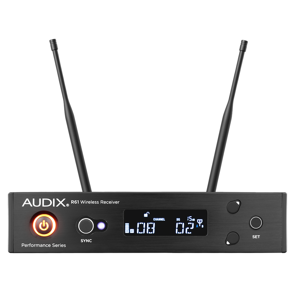 Audix AP61 OM2 Professional Single Channel Wireless Handheld Microphone System
