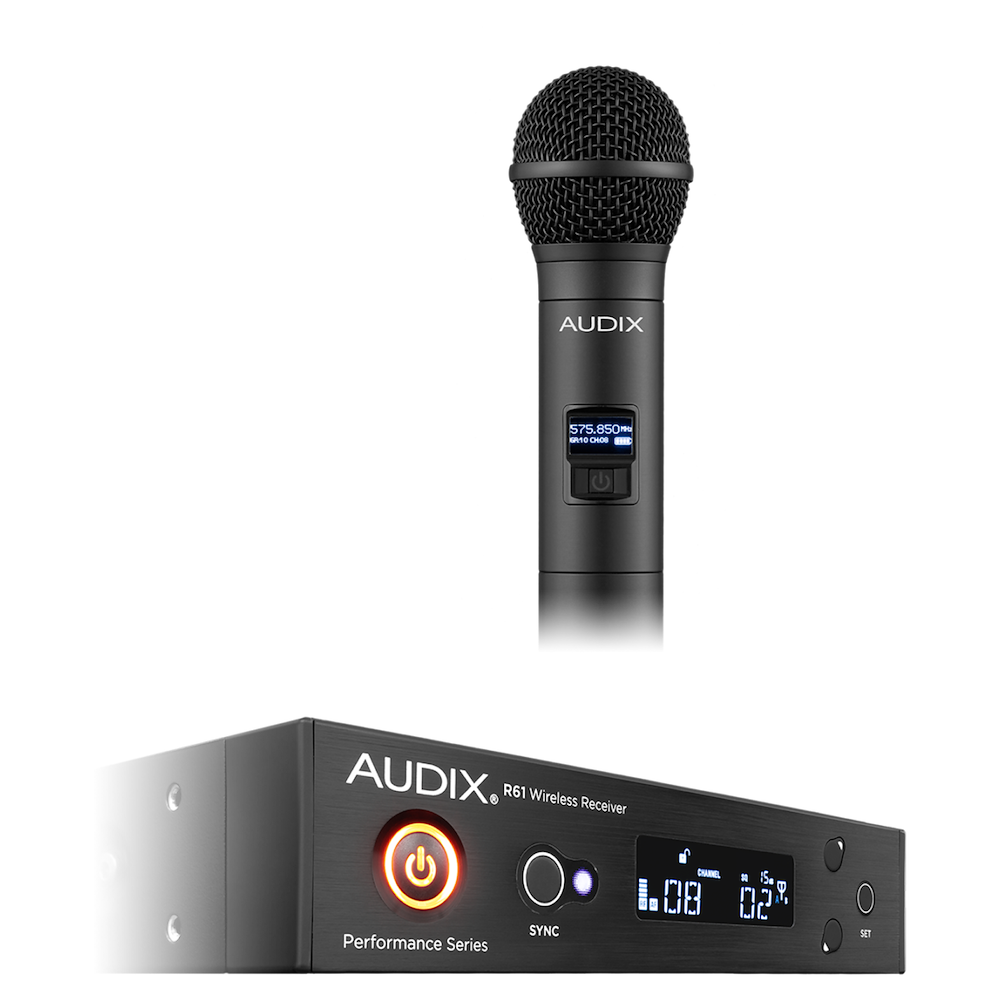 Audix AP61 OM2 Professional Single Channel Wireless Handheld Microphone System