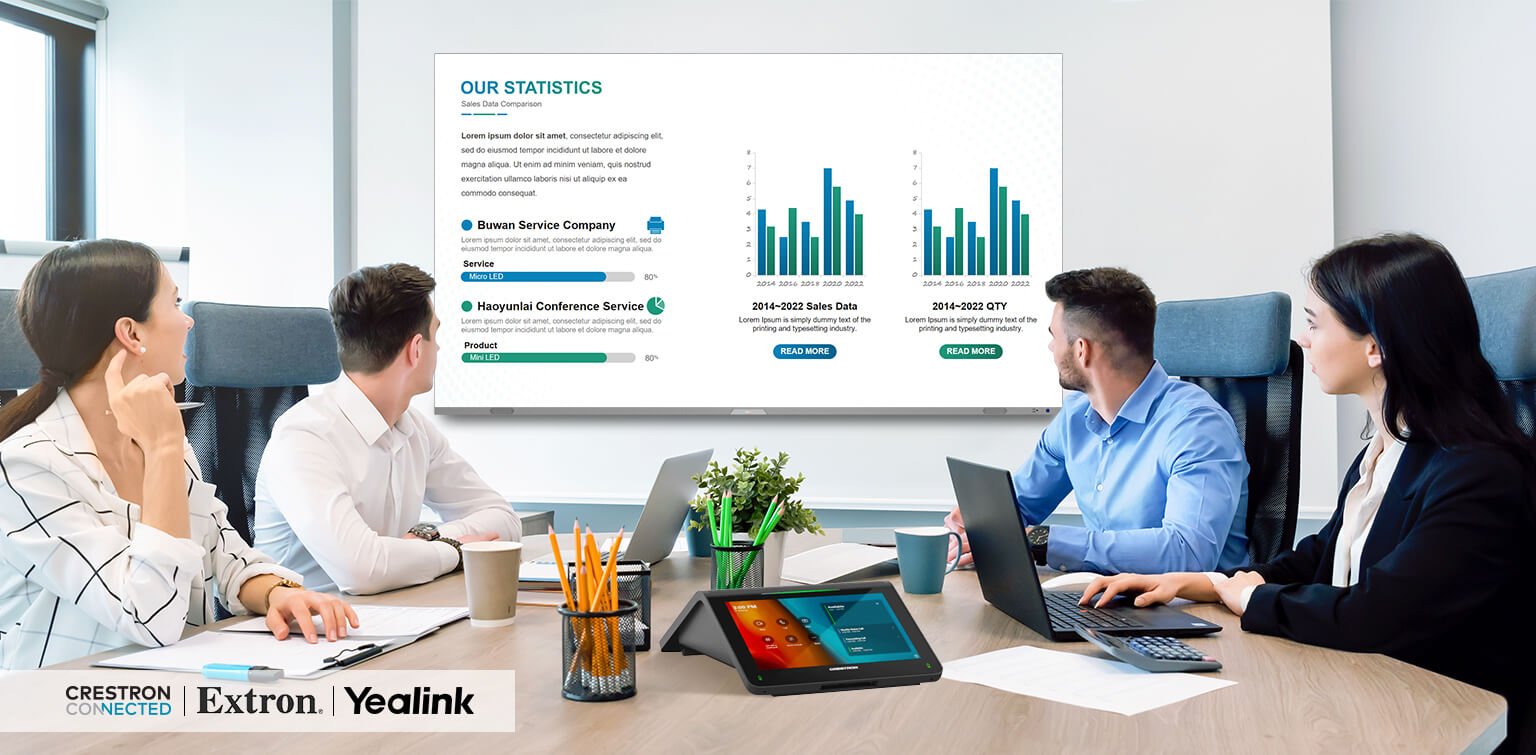 Absen X Series All-in-One Micro LED Interactive Display for Meeting Rooms