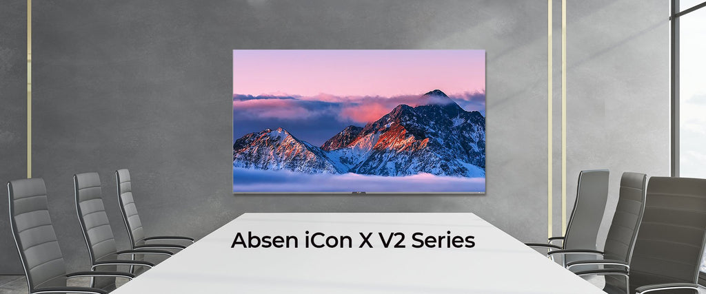 Absen iCon X V2 Professional All-in-One Micro LED Display 136″/163″ Seamless Visuals